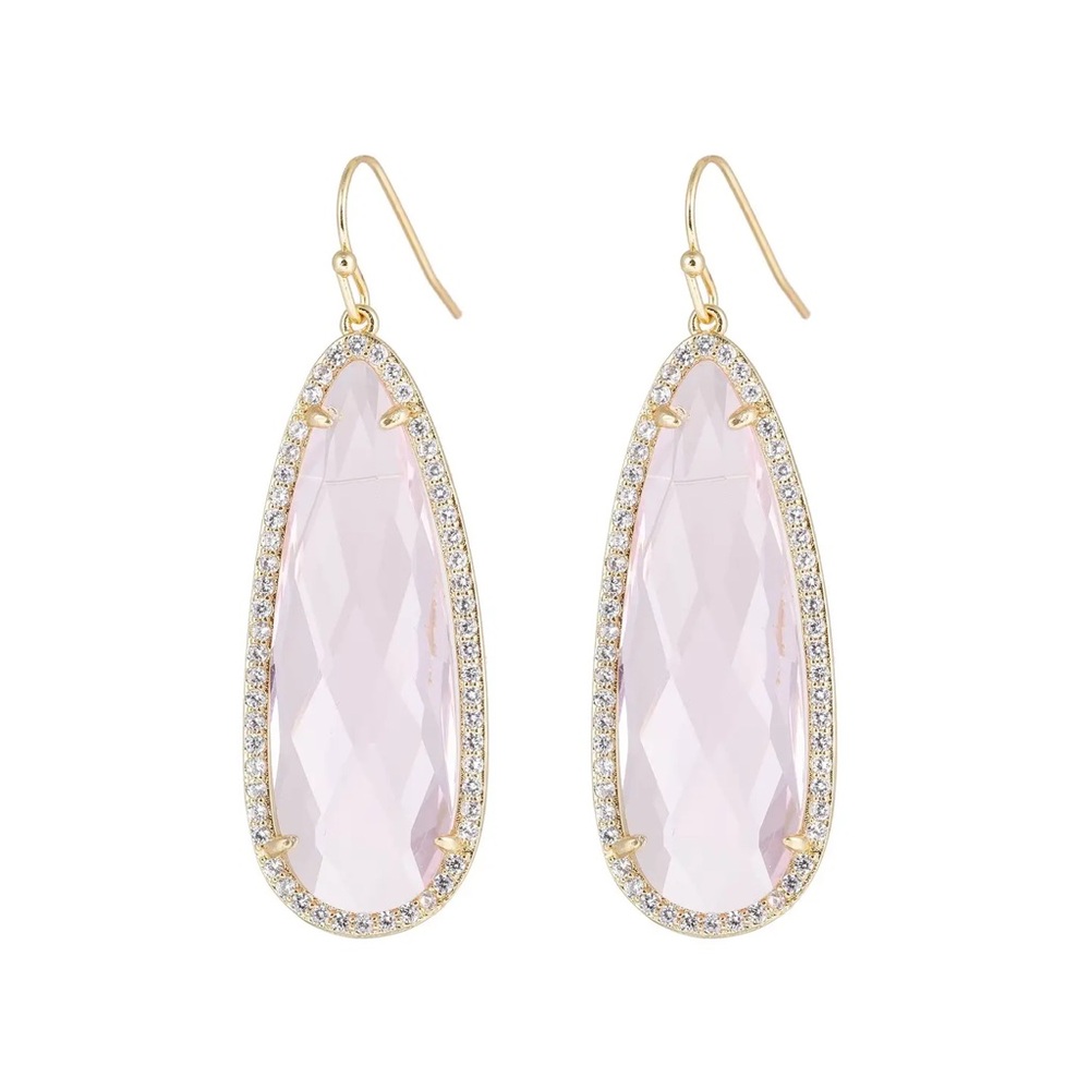 Add a bit of daily romance: Matias Earrings - Pink.